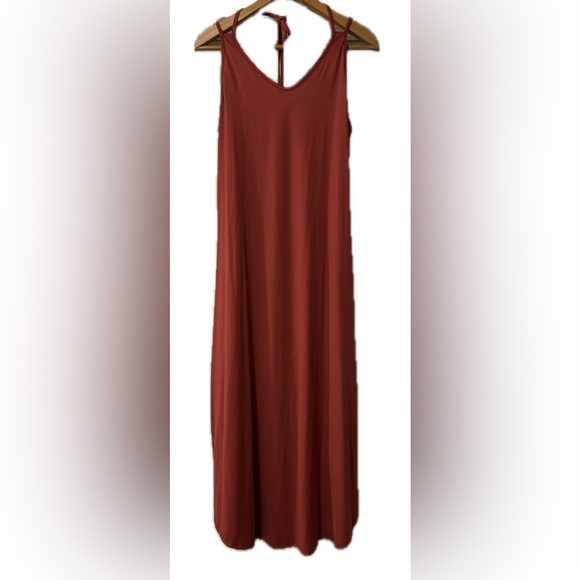 Spaghetti strap Summer Maxi Dress. - Picture 4 of 9